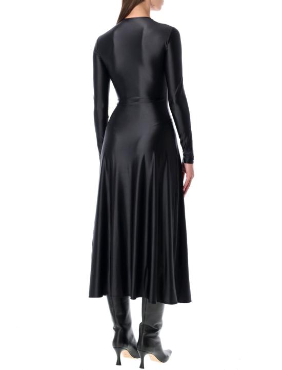 25FW 디젤 롱 원피스 A184270PKAT Black - DIESEL