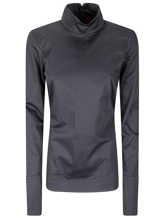 25FW 더 레이티스트 블라우스 TLW04005T0194ABTPB T0002 BLACK