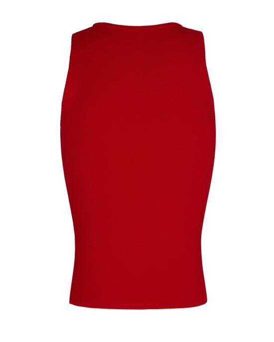 25FW 디젤 민소매 티셔츠 5367588 Red - DIESEL