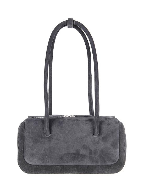 25FW 에스더 에크메 숄더백 03COLGB100 101 Suede Black