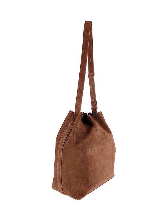 25FW 에스더 에크메 숄더백 03FW25MASL100 238 Suede Cocoa - AESTHER EKME