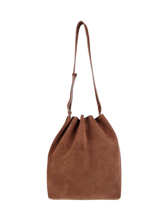 25FW 에스더 에크메 숄더백 03FW25MASL100 238 Suede Cocoa - AESTHER EKME