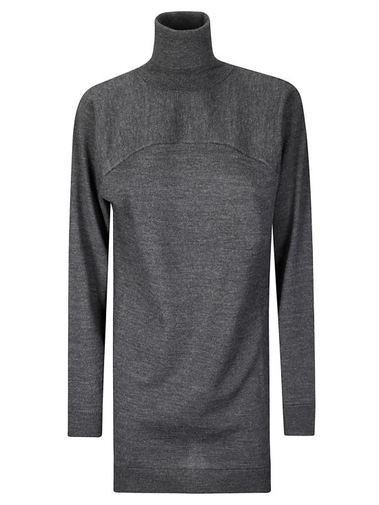 25FW MM6 메종마르지엘라 숏 원피스 S62DA0052M13188 855 Dark grey