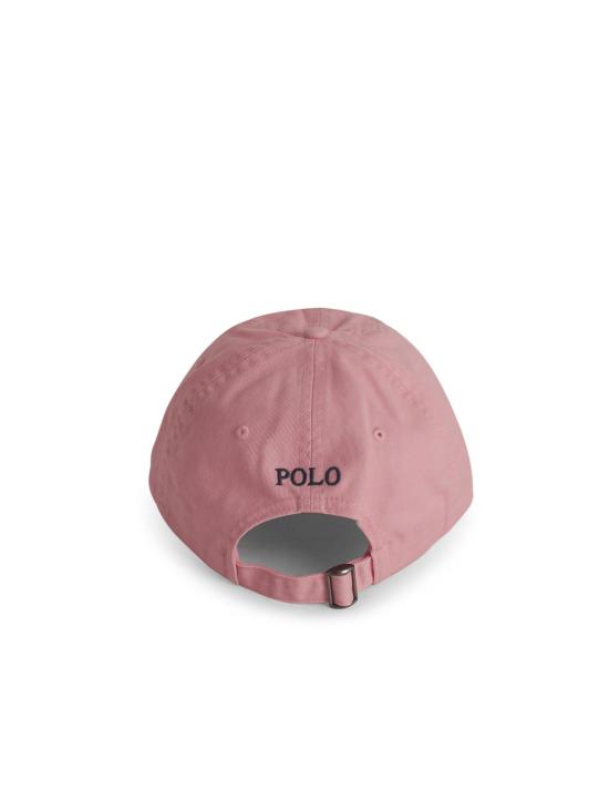 25FW 폴로 랄프로렌 포니 자수 치노 볼캡 포니 로고 자수 볼캡 211912843016 PINK DOM - POLO RALPH LAUREN