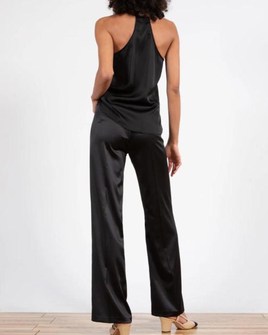  에비뉴 몽테뉴 스트레이트 팬츠 애비뉴 몽테뉴 플라비아 팬츠 블랙 - AVENUE MONTAIGNE