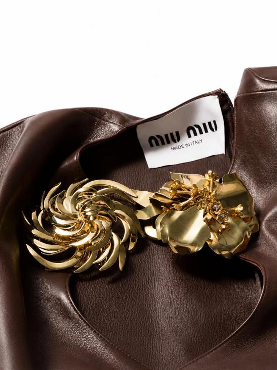 26FW 미우미우 5IS1322IEV F0056 ORO - MIU MIU