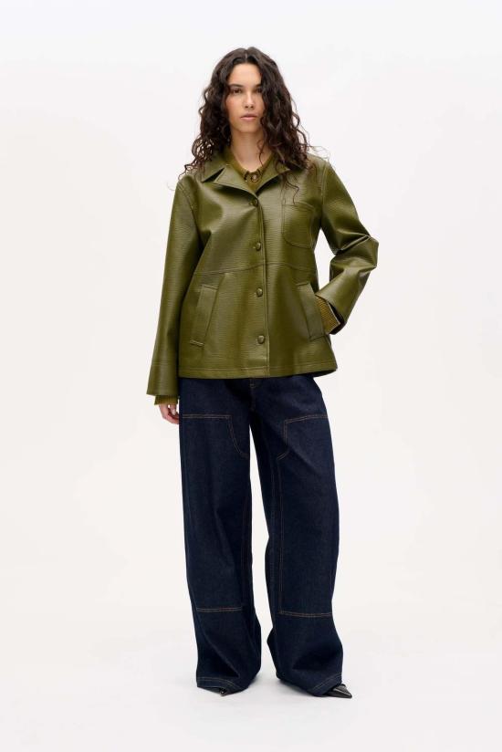  바움 운드 페르드가르텐 가죽 자켓 Baum Und Pferdgarten Beah 재킷 - BAUM UND PFERDGARTEN