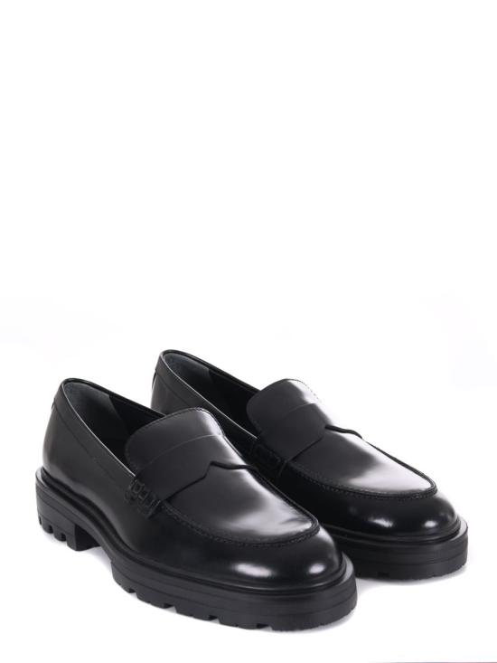 25FW 호간 로퍼 HXM6730FM90UDWB999 Black - HOGAN