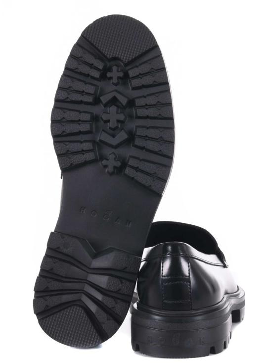 25FW 호간 로퍼 HXM6730FM90UDWB999 Black - HOGAN