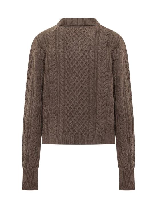 25FW 데 펨메스 블라우스 D735KW D0401 BROWN - DES PHEMMES