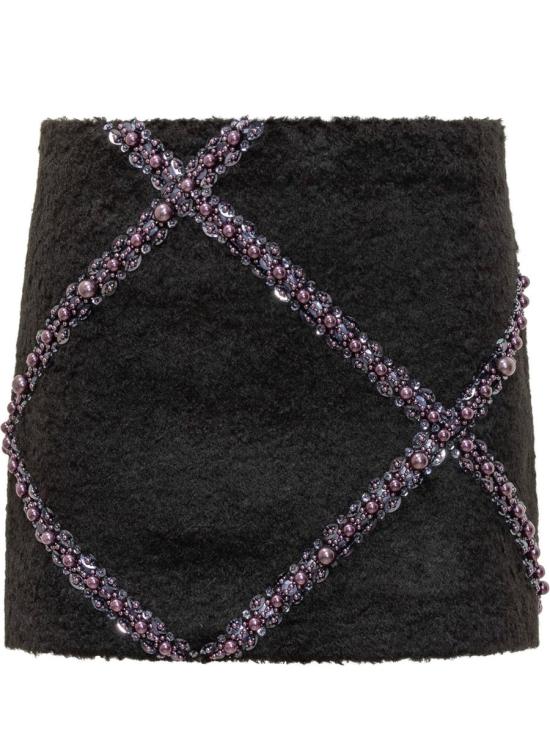 25FW 데 펨메스 숏 스커트 D207PT D0901 Black