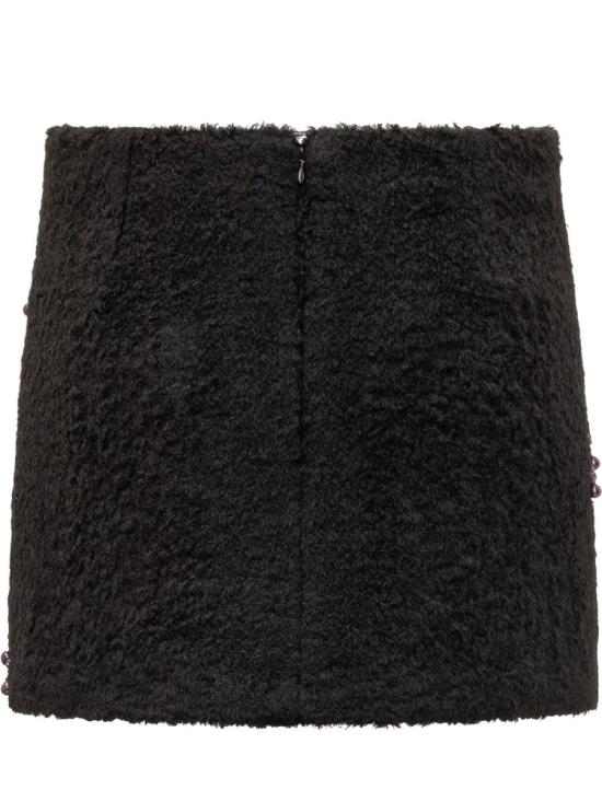 25FW 데 펨메스 숏 스커트 D207PT D0901 Black - DES PHEMMES