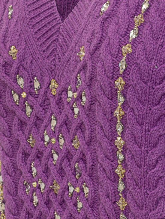 25FW 데 펨메스 베스트 D736KW D0703 PURPLE - DES PHEMMES