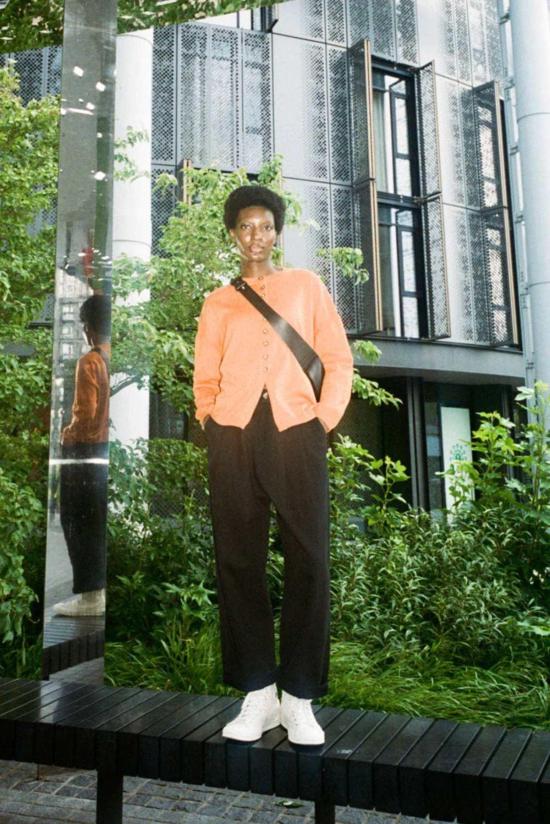  LF 마키 크롭 팬츠 L.F.Markey 메가 슬랙스 블랙 - L.F.MARKEY