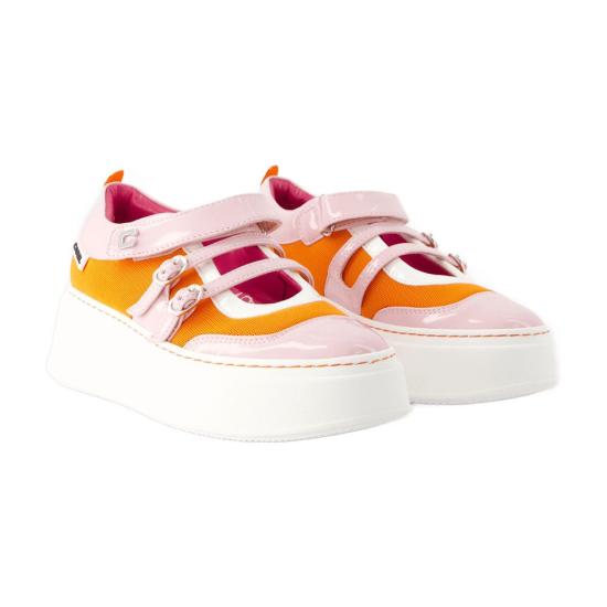  카렐 페리스 스니커즈 BASKINA orange - CAREL PARIS