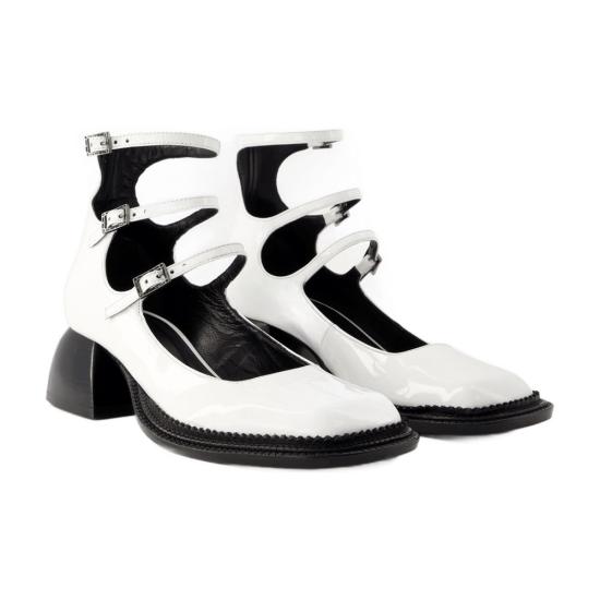  노달레토 힐/펌프스 NO12 90 18 white - NODALETO