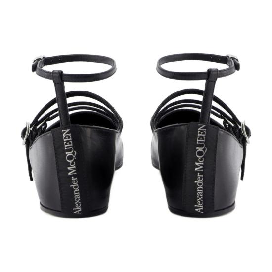  알렉산더 맥퀸 플랫 슈즈 780745WIEN51000 BLACK - ALEXANDER MCQUEEN