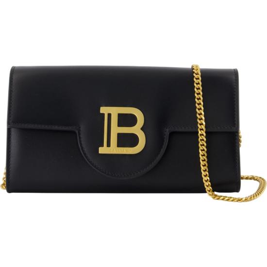 25FW 발망 크로스백 DN1ON197LAVE 0PA black