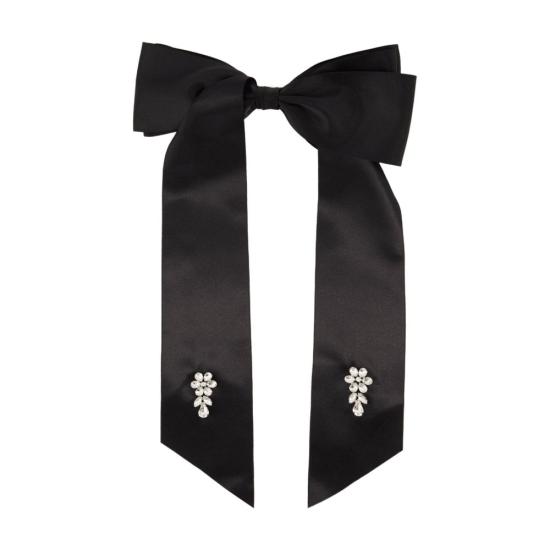 24FW 시몬로샤 헤어 액세서리 BOW5 0906 black