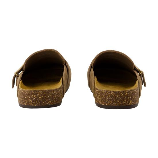 25FW 토리버치 멜로우 뮬 154446 037 BROWN - TORY BURCH