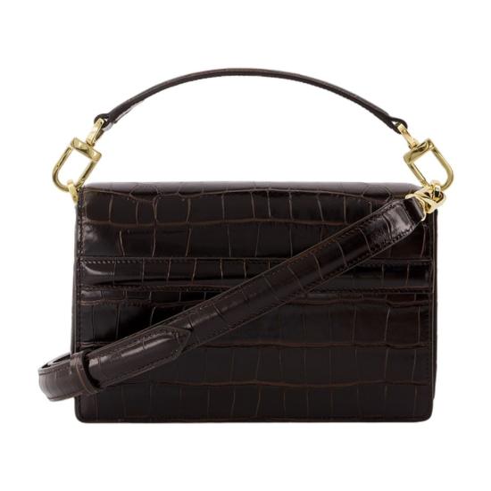 26SS 토템 숄더백 244 WAL0049 LE0076 034 brown - TOTEME