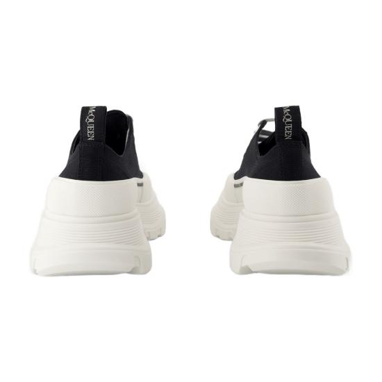  알렉산더 맥퀸 트레드 슬릭 레이스업 슈즈 697072W4AAQ1070 BLACK - ALEXANDER MCQUEEN