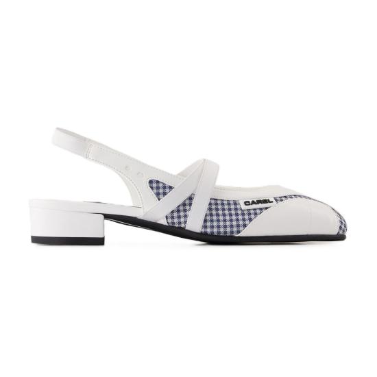 25SS 카렐 페리스 플랫 슈즈 332726 12 white