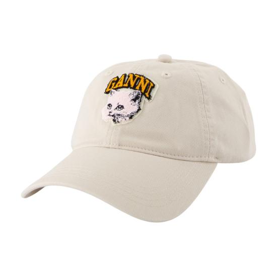 25FW 가니 볼캡 A7096 135 white