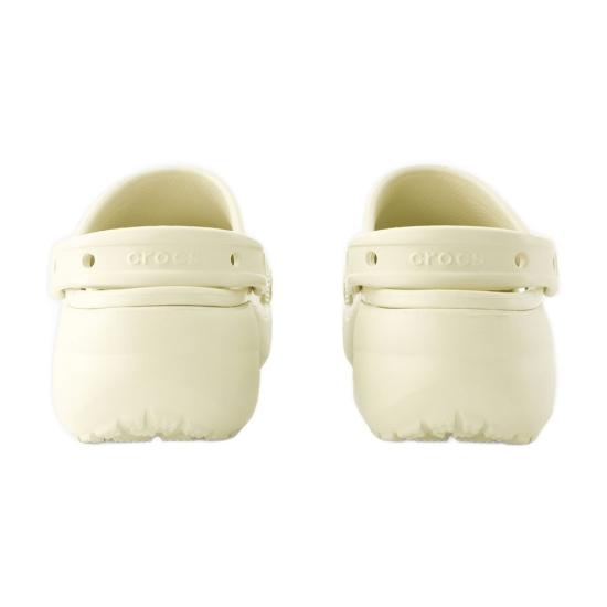 24FW 크록스 플랫 슈즈 206750 2Y2 neutral - CROCS