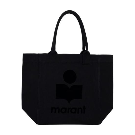 26FW 이자벨마랑 옌키 코튼 핸드 캐리 백 PM0001FA A1X18M 01BK black