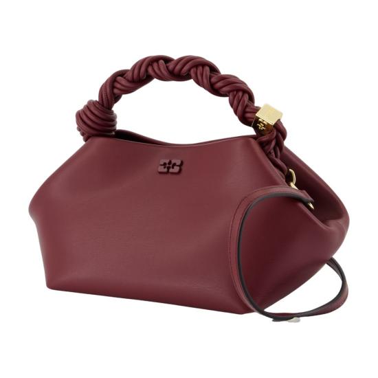 26SS 가니 스몰 부 백 A5313 436 burgundy - GANNI