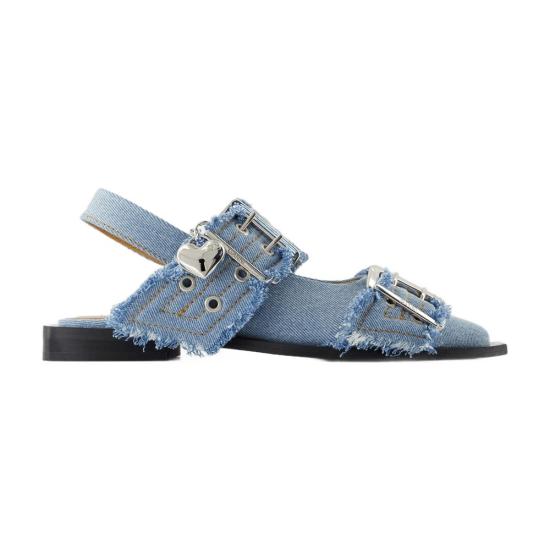 25SS 가니 플랫 슈즈 S2939 928 blue