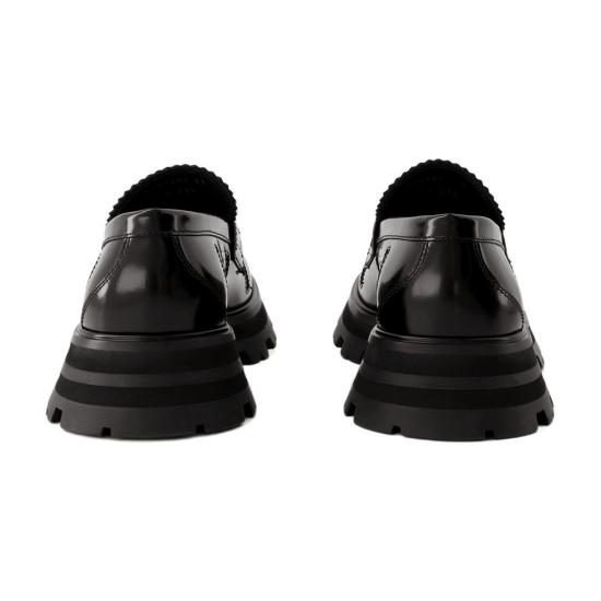  알렉산더 맥퀸 플랫 슈즈 755646WIDU01000 BLACK - ALEXANDER MCQUEEN
