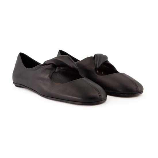  알렉산더 맥퀸 플랫 슈즈 814287WHACO1000 BLACK - ALEXANDER MCQUEEN