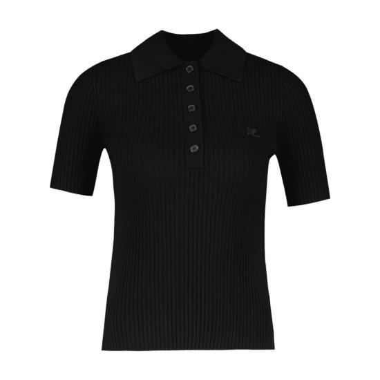  쿠레쥬 반팔 티셔츠 VESMPO029FI0001 9999 black