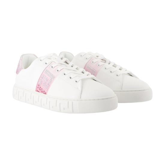 25FW 베르사체 스니커즈 1013568 1A13518 2WL90 WHITE - VERSACE