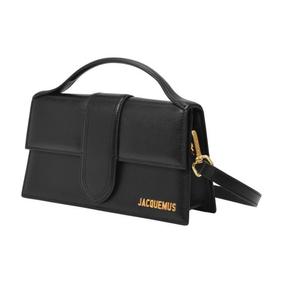 25FW 자크뮈스 라지 밤비노 크로스바디 플랩 백 BAW00007BC01C01 990 BLACK - JACQUEMUS
