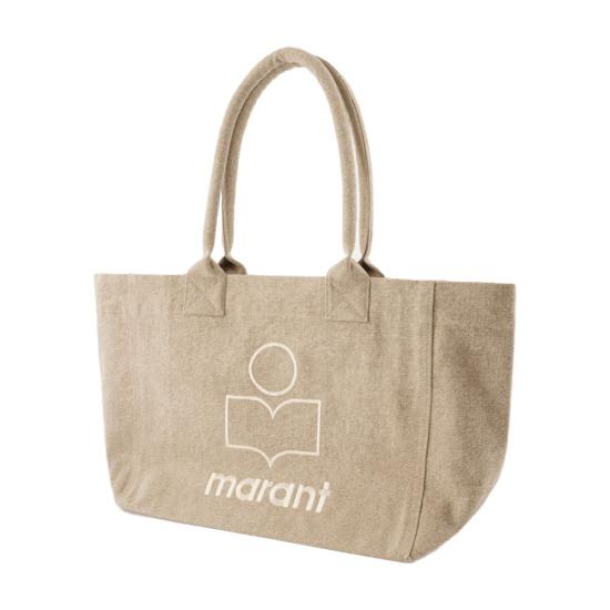 26SS 이자벨마랑 YENKY 옌키 로고 토트백 PM0062FA A1X19M 90BE beige - ISABEL MARANT