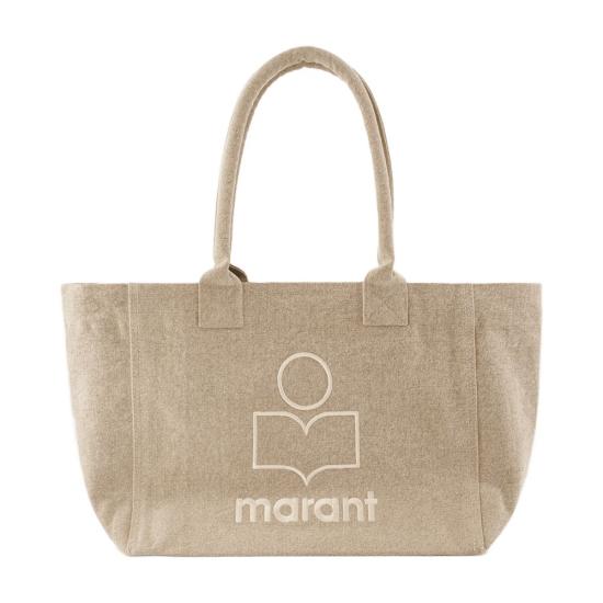 26SS 이자벨마랑 YENKY 옌키 로고 토트백 PM0062FA A1X19M 90BE beige