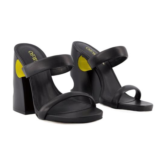  오프화이트 힐/펌프스 OWIJ029S23LEA0011018 black - OFF WHITE