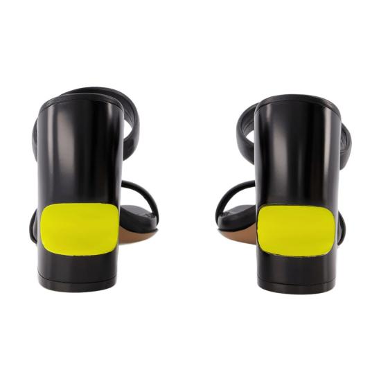  오프화이트 힐/펌프스 OWIJ029S23LEA0011018 black - OFF WHITE