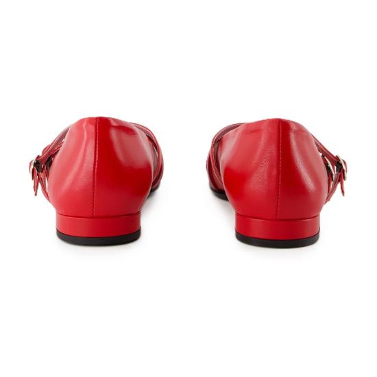 25SS 카렐 페리스 플랫 슈즈 332840 70 red - CAREL PARIS