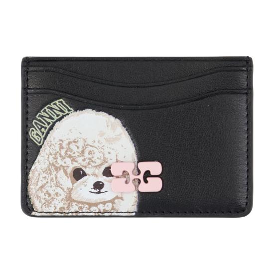 25FW 가니 명함지갑 A6769 099 black