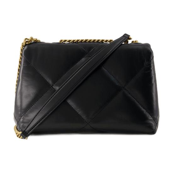 26FW 토리버치 스몰 키라 다이아몬드 퀼트 컨버터블 숄더백 154706 001 black - TORY BURCH