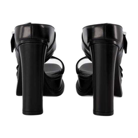  알렉산더 맥퀸 힐/펌프스 734985 black - ALEXANDER MCQUEEN