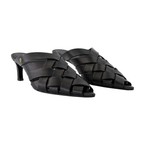 25FW 애니빙 뮬/슬리퍼 A 14 11311 BLK1 black - ANINE BING