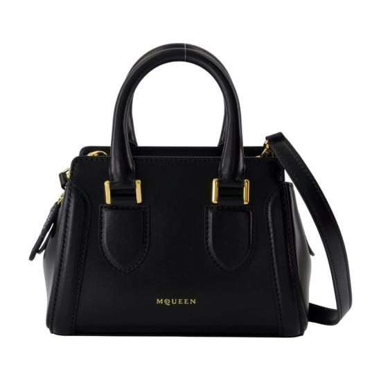 25FW 알렉산더 맥퀸 토트백 8271201MAAC1000 black