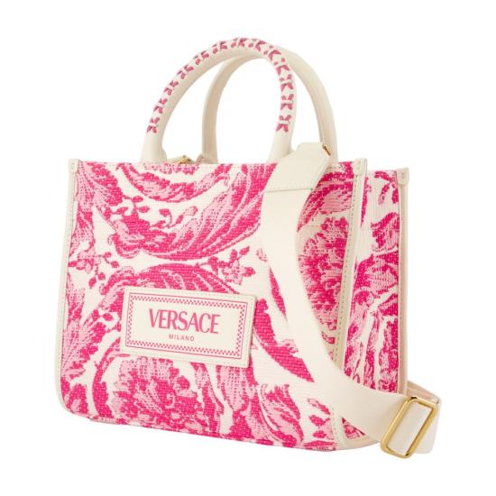 25FW 베르사체 토트백 1011564 1A11311 6WG9V pink - VERSACE