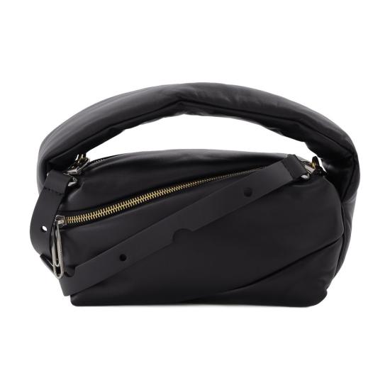  오프화이트 크로스백 OWNM015S22LEA0011000 BLACK - OFF WHITE