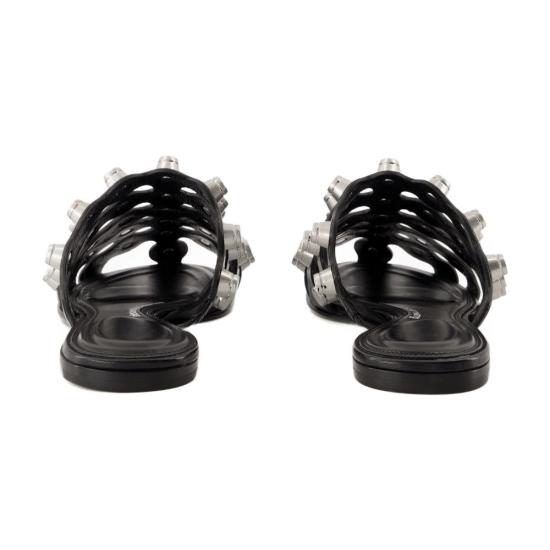 25SS 알렉산더 왕 플랫 슈즈 30125M014 001 black - ALEXANDER WANG